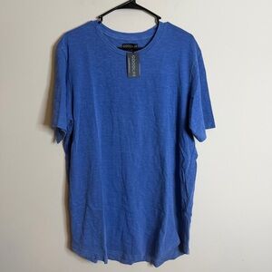 GoodLife NWT Lapis Blue Scallop Neck Short Sleeve T-Shirt Mens X-Large
